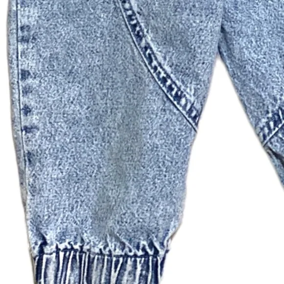 Vintage Little Levi's Acid Washed Denim Romper - Picture 4 of 15